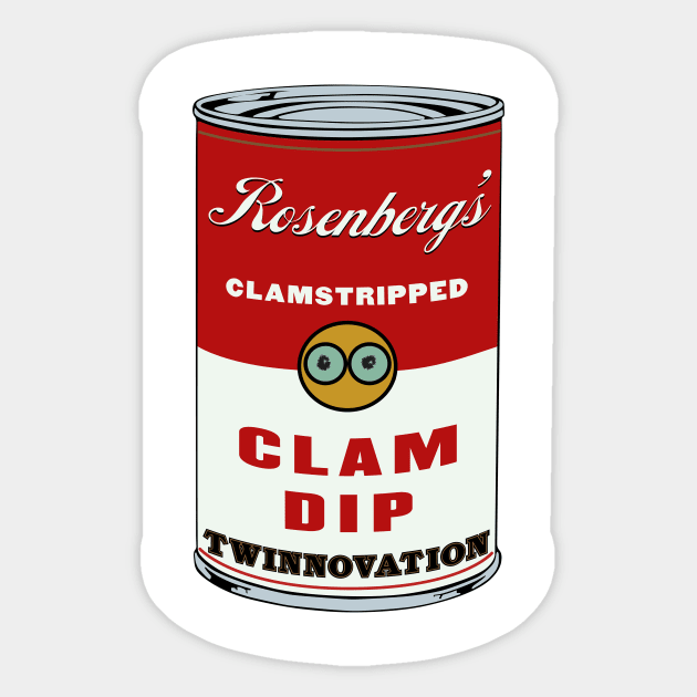 Rosenberg's Clam Dip Sticker by Twinnovation